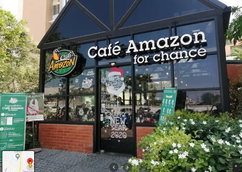 Cafe Amazon for Chance สาขา 5 โรงพยาบาลแหลมฉบัง Cafe Amazon for Chance สร้างโอกาส สร้างงาน อย่างยั่งยืนให้แก่ผู้พิการไทย