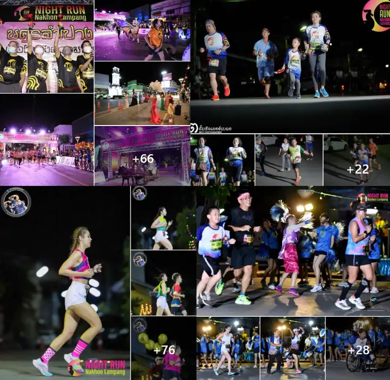 Night Run Nakhon Lampang - 4 มิ.ย.65 [Finished] งานวิ่งในไทยที่จัดและจบไปแล้วในรอบปี 2565