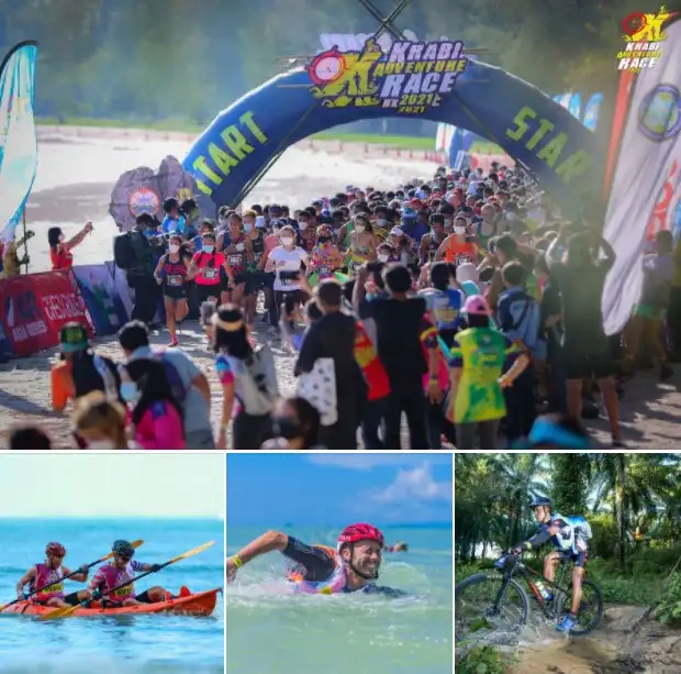 กระบี่มาราธอน Krabi Adventure Race วิ่งบนชายหาด 19 ก.พ.65 [Finished] งานวิ่งในไทยที่จัดและจบไปแล้วในรอบปี 2565