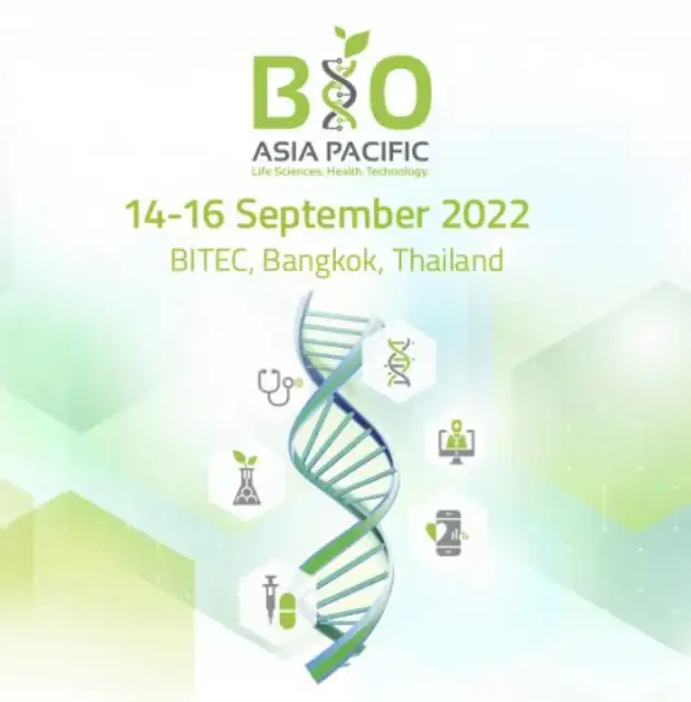 BIO ASIA PACIFIC 14 - 16 กันยายน 2565 งานกิจกรรมด้านสุขภาพ-การแพทย์-สาธารณสุข ในไทยน่าสนใจ ปี 2565