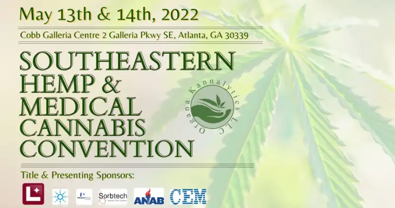Southeastern Hemp & Medical Cannabis Convention  May 13-14, 2022 ปฏิทินงานกัญชาทั่วโลก 2022
