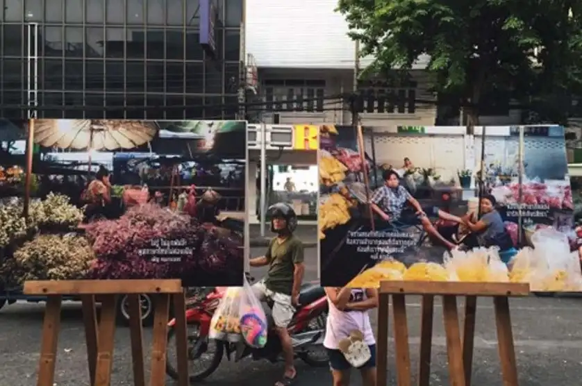 NUI SASAMON X HUMANS OF FLOWER MARKET BY ARCH SU Street Photo Exhibition: Human Craft Market เทศกาลงานออกแบบกรุงเทพฯ 2566 - urbanNICEzation เมือง - มิตร - ดี