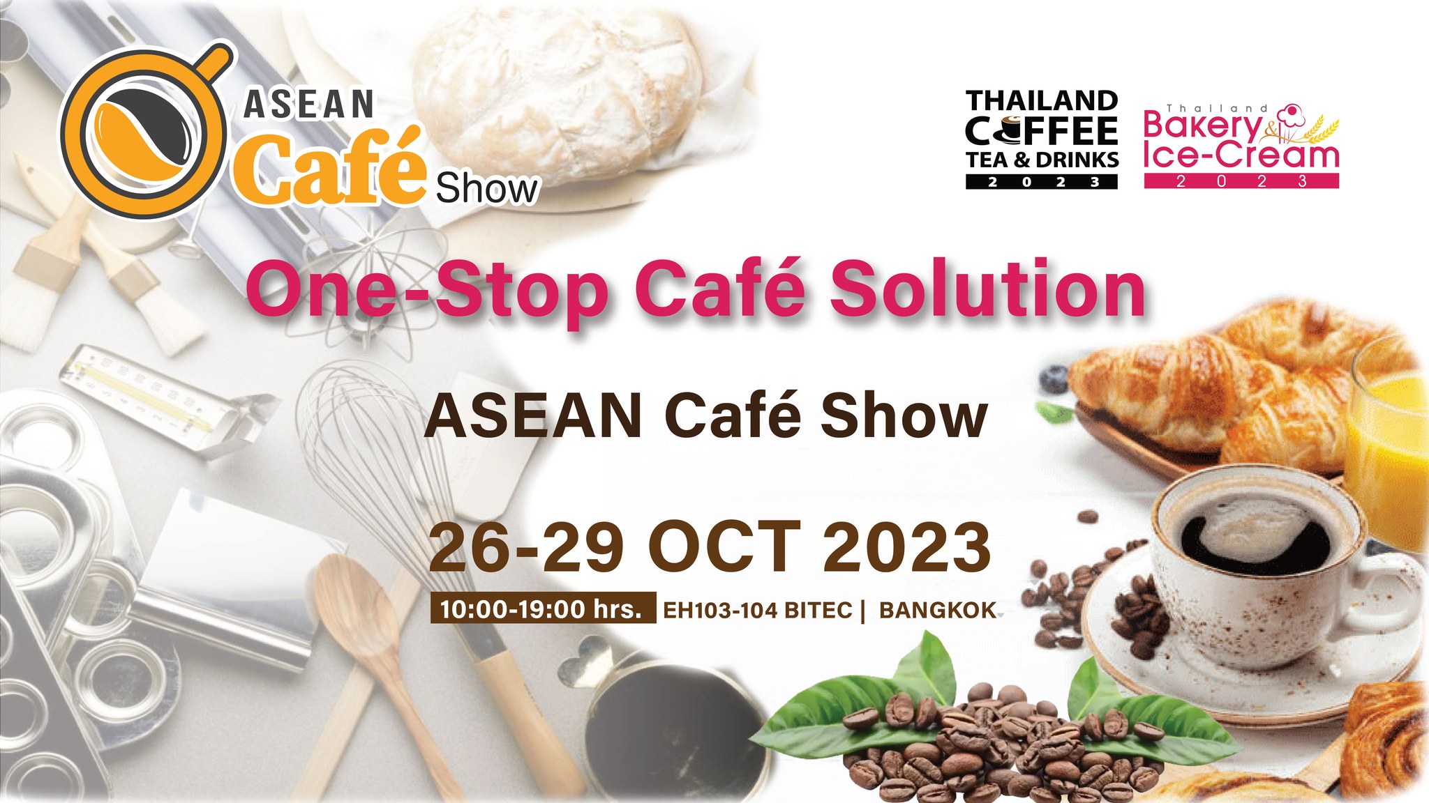 ASEAN Café Show 2023 ไบเทค 26-29 ต.ค.66 [Archive] กิจกรรม-เทศกาลงานกาแฟ ที่ผ่านมาในปี 2565-2566