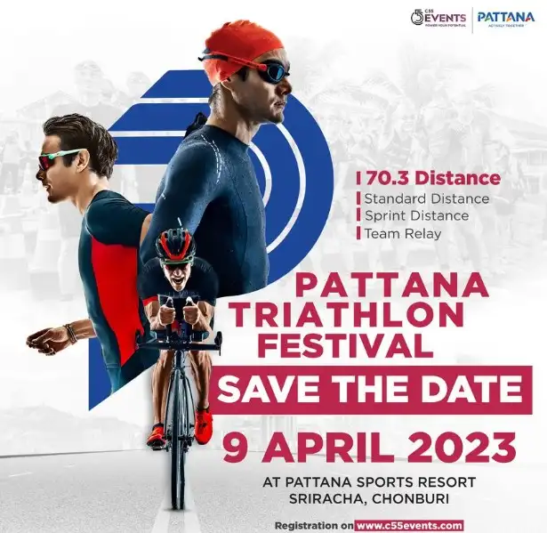 9 เม.ย.66  Pattana Triathlon Festival 2023 พัฒนา สปอร์ต รีสอร์ท ชลบุรี งานวิ่งเทรลทั่วไทย 2566 งานวิ่งท้าทาย นักวิ่งสายโหด บู๊ อึด