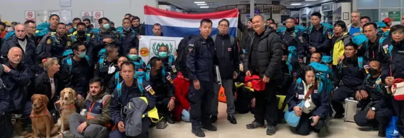 เกาะติดปฏิบัติการทีม USAR Thailand ร่วมนานาชาติกู้ภัยในตุรกี-ซีเรีย [update] เหตุแผ่นดินไหวตุรกี-ซีเรีย ผู้เสียชีวิต ภารกิจกู้ภัยทีม USAR Thailand