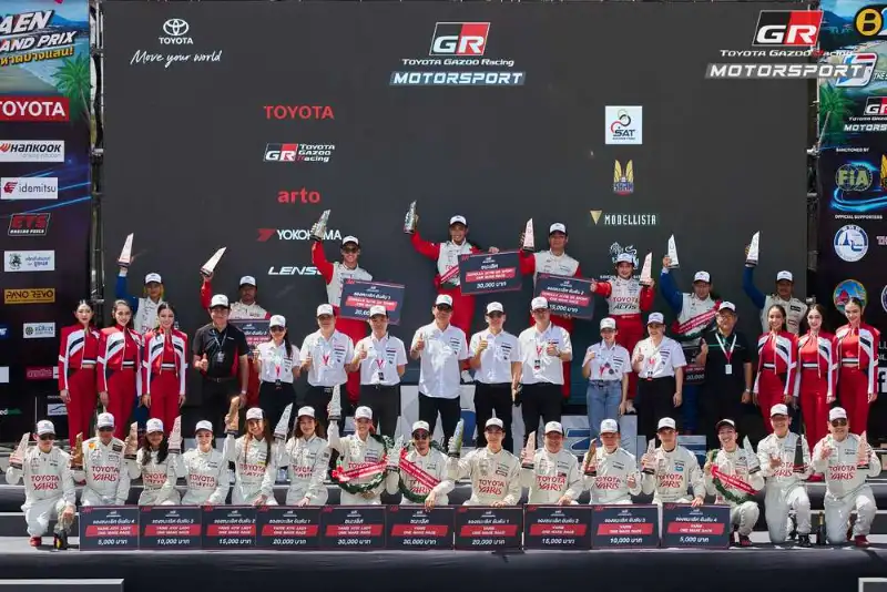 ผลการแข่งขัน Toyota Gazoo Racing Motorsport 2023 สนามที่ 1 บางแสน สตรีทเซอร์กิต จ.ชลบุรี  บางแสน กรังปรีซ์ 2023 Bangsaen Grand Prix พร้อมระเบิดความมันส์แล้ว