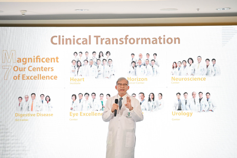 Clinical transformation บำรุงราษฎร์ เปิดกลยุทธ์ปี 67 เป็น Year of Transformation ปักธงติดท็อป 100 รพ.ดีสุดในโลกใน 5 ปี