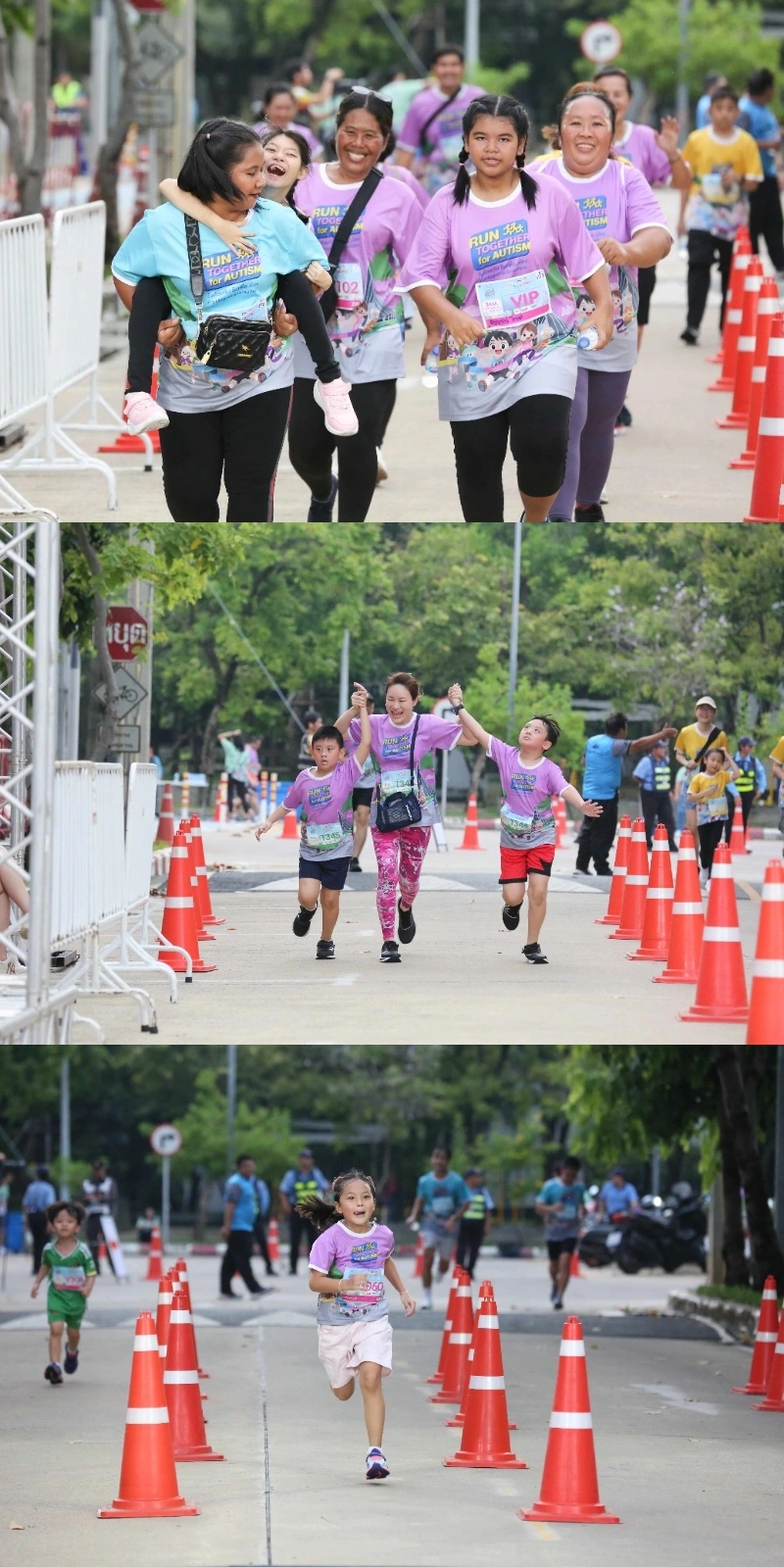  นักวิ่งใจฟู ร่วมงานวิ่งการกุศล Run Together For Autism วิ่งด้วยกันรันเพื่อ...น้อง แน่นขนัด