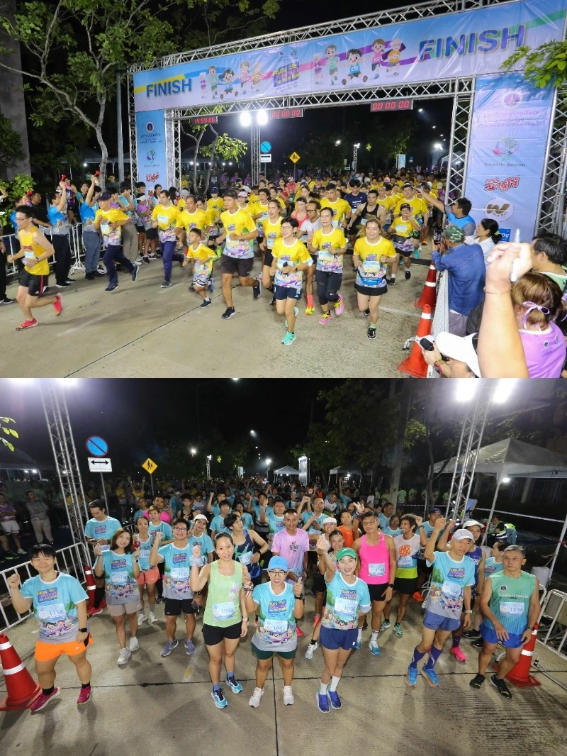 งานวิ่งของคนรวยน้ำใจ นักวิ่งใจฟู ร่วมงานวิ่งการกุศล Run Together For Autism วิ่งด้วยกันรันเพื่อ...น้อง แน่นขนัด