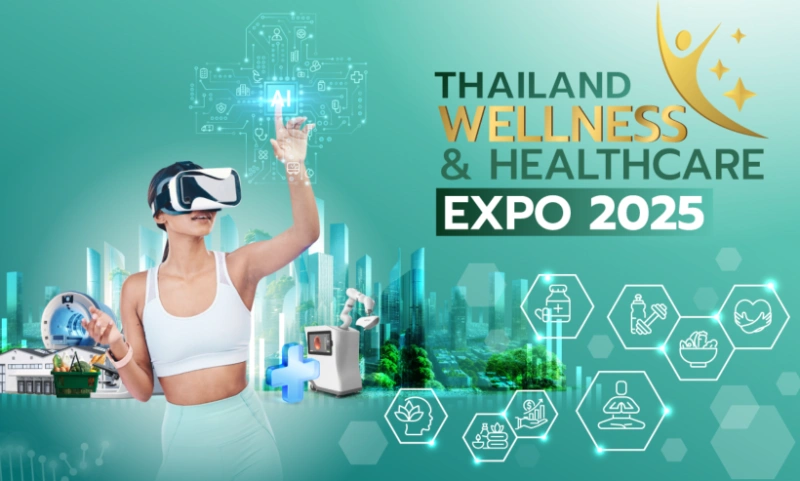 Thailand wellness & Healthcare Expo 2025 วันที่ 26-29 มิถุนายน 2025 