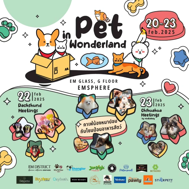 pet in wonderland 20-23 ก.พ.2568 