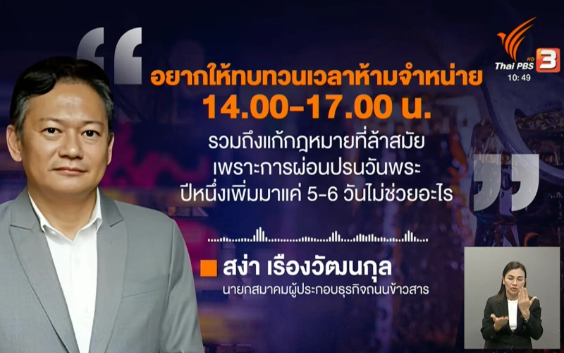 ขายเครื่องดื่มแอลกอฮอล์วันพระใหญ่ ตอบโจทย์ในแง่ธุรกิจแค่ไหน ? ThaiPBS 