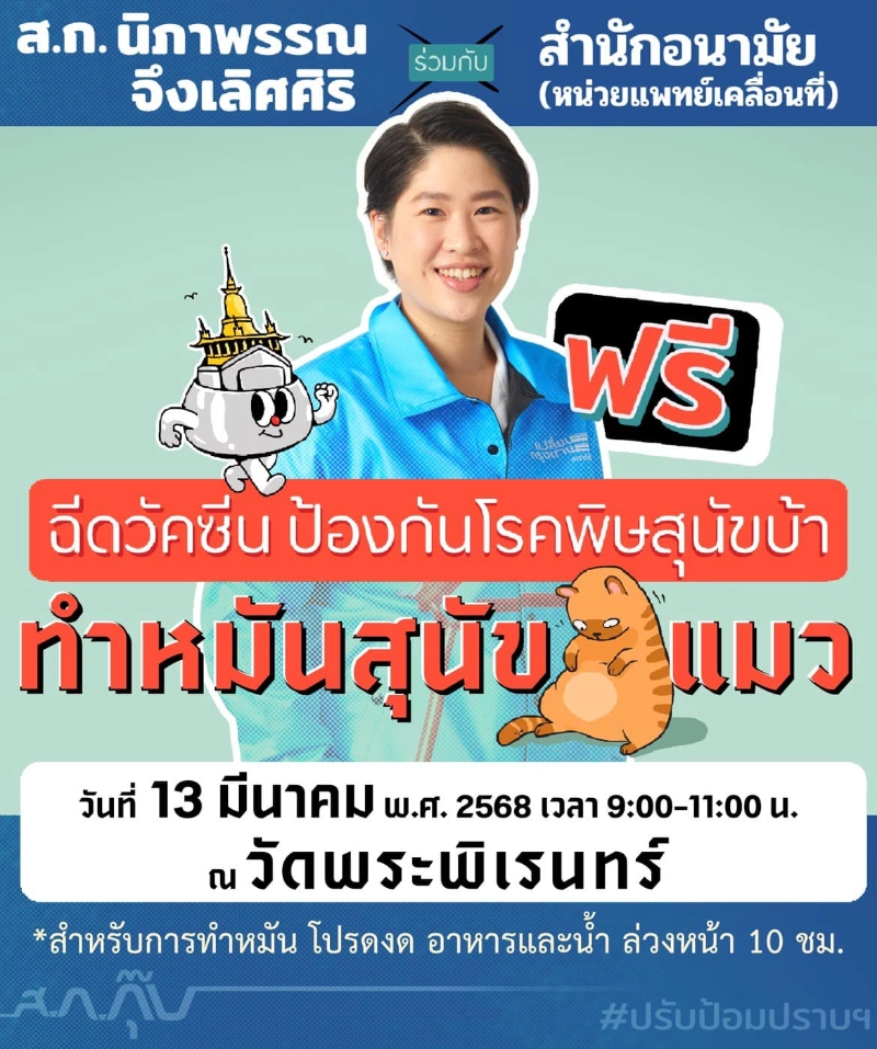 13 มี.ค.68 ที่วัดพระพิเรนทร์ 