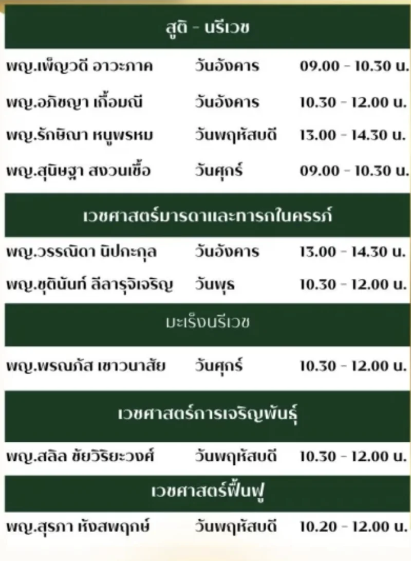  Premium Clinic คลินิกรูปแบบพิเศษ โรงพยาบาลหาดใหญ่