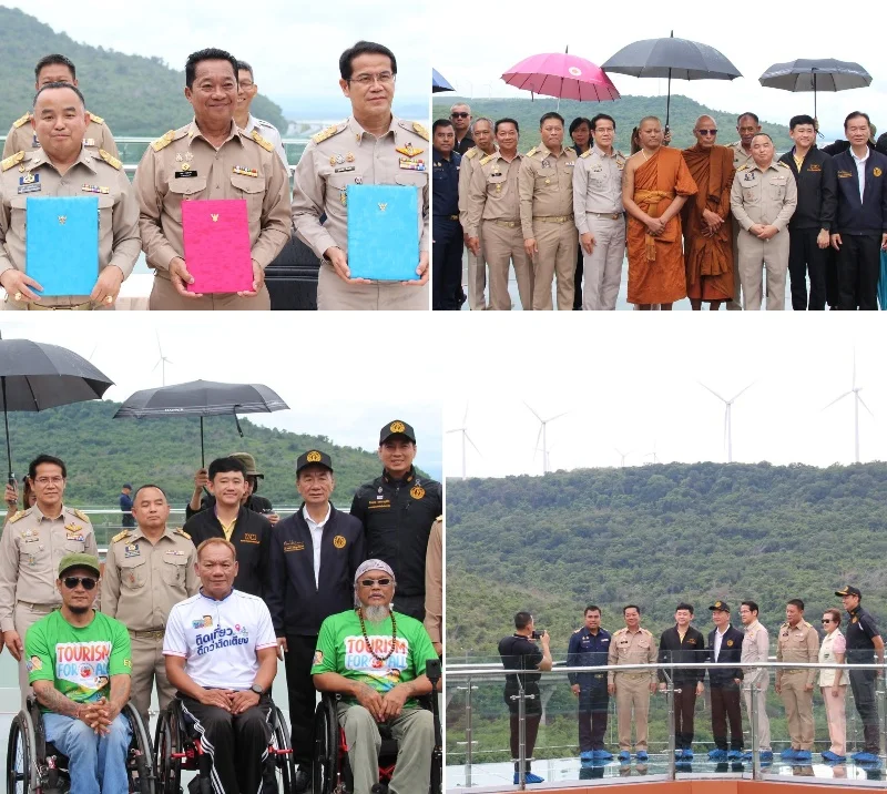  Sky Walk เขาเขื่อนลั่น สกายวอล์คลำตะคอง เตรียมเปิดปีนี้