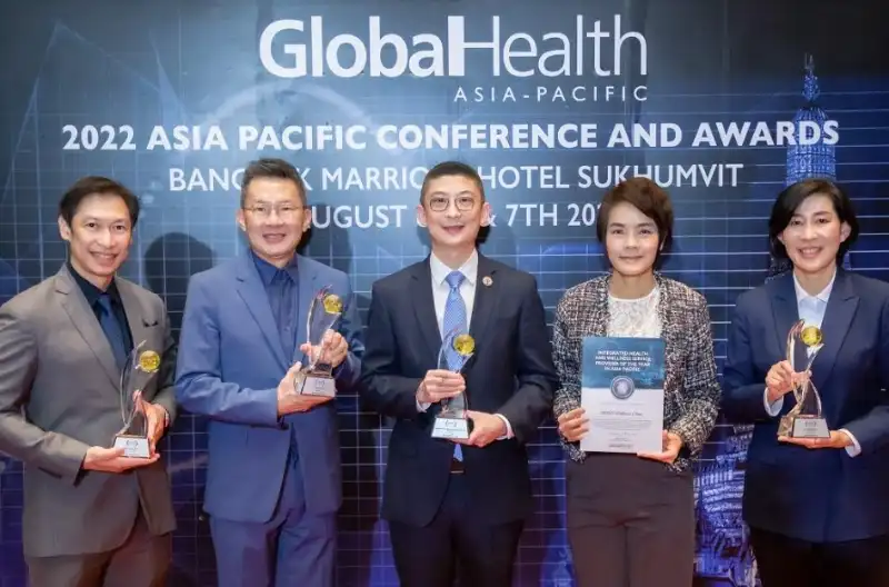BDMS Wellness Clinic คว้า 4 รางวัล จากงาน 2022 Asia Pacific Conference and Awards  HealthServ.net