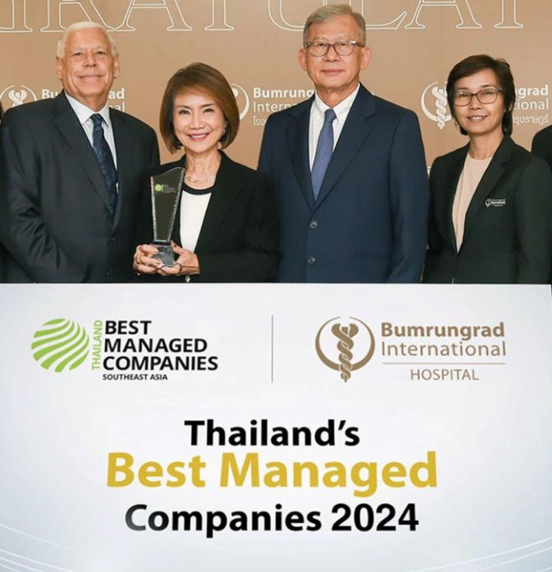 บำรุงราษฎร์ คว้า Thailand’s Best Managed Companies 2024 จาก Deloitte