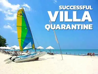 Villa Quarantine pilot project successfully completed - HealthServ