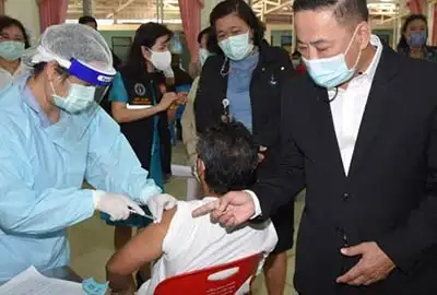 Bangkok begins vaccinations in Phasi Charoen HealthServ.net