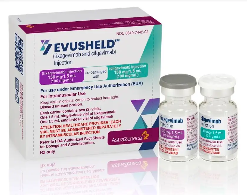 Evusheld ป้องกันการดำเนินโรคโควิด-19 หรือเสียชีวิต จากการทดลองระยะที่ 3 แท็คเคิล (TACKLE) HealthServ.net