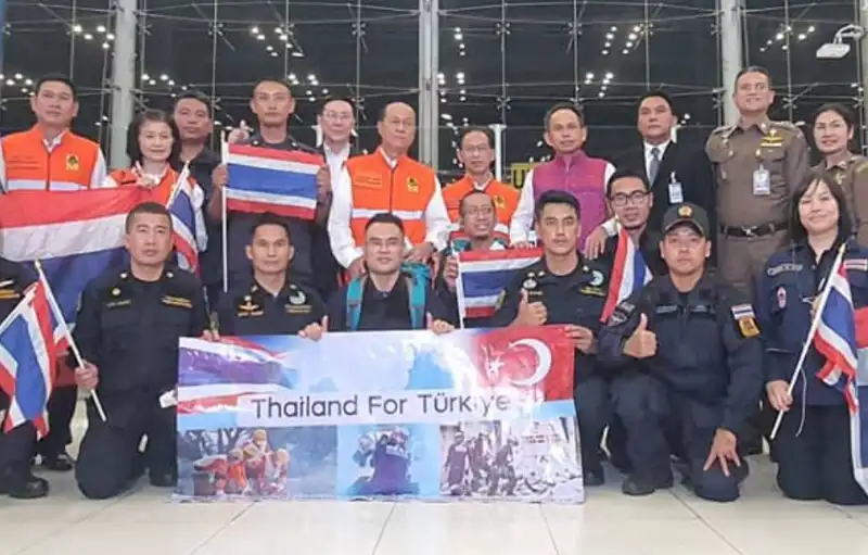 ทีม USAR ไทย บินไปช่วยตุรกีแล้ว ภารกิจ Thailand for Turkiye HealthServ.net