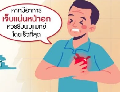 ปี2565 คนไทยเสียชีวิตโรคหัวใจและหลอดเลือด 7 หมื่นราย