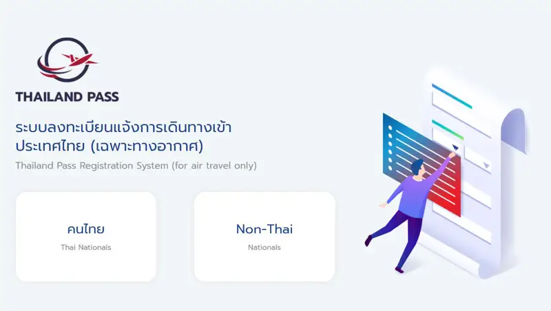Thailand Pass คำถาม-คำตอบ ผู้เดินทางเข้าไทย (ชาวไทย-ชาวต่างชาติ) HealthServ