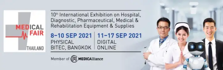 Medical Fair Thailand 2021 HealthServ