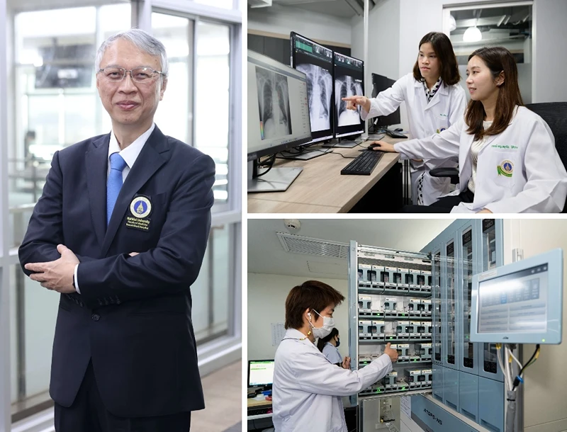 รามาธิบดี ภายใต้แนวคิด Smart Hospital ผสาน AI หุ่นยนต์ IoT เข้ากับโครงสร้างพื้นฐานทางการแพทย์ HealthServ