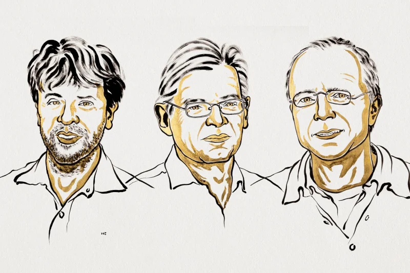 The 2026 medicine laureates Ill. Niklas Elmehed © Nobel Prize Outreach HealthServ