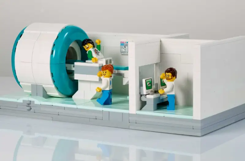 เลโก้ ออกชุดตัวต่อเครื่องสแกน MRI ช่วยเด็กเรียนรู้ คุ้นเคย ลดกลัวคลายกังวล ก่อนใช้งาน HealthServ