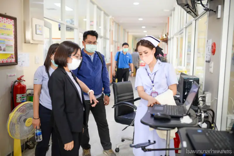 รพ.กำแพงเพชร เดินหน้าสู่ Smart Hospital พัฒนาโปรแกรม “IPD Paperless KPHIS” HealthServ