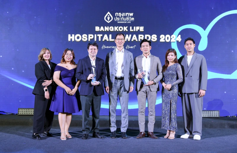 โรงพยาบาลบำรุงราษฎร์ คว้ารางวัล Bangkok Life Hospital Awards 2024 จากกรุงเทพประกันชีวิต HealthServ