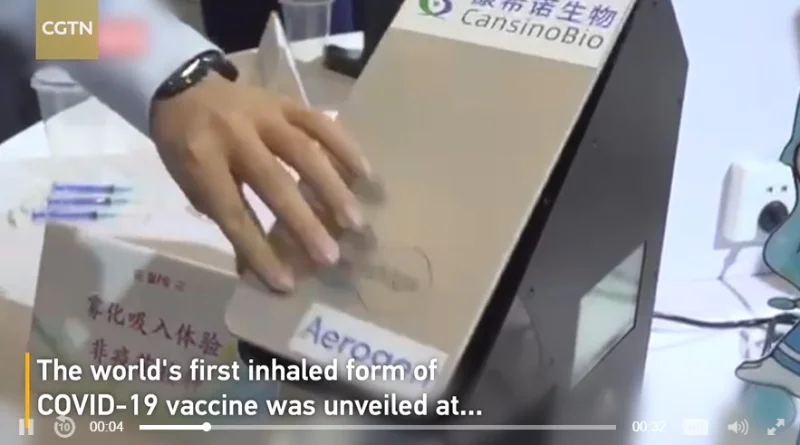 จีนเปิดตัววัคซีนชนิดสูดดม ตัวแรกของโลก ที่มณฑลไห่หนาน HealthServ