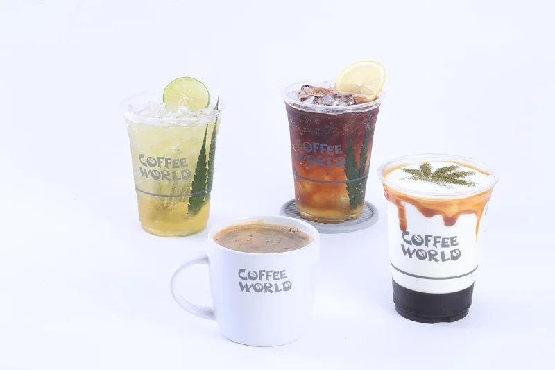 PTG เปิดขายอาหารเครื่องดื่มกัญชา 6 ร้านกาแฟพันธุ์ไทย และ 4 ร้านคอฟฟี่ เวิลด์ HealthServ
