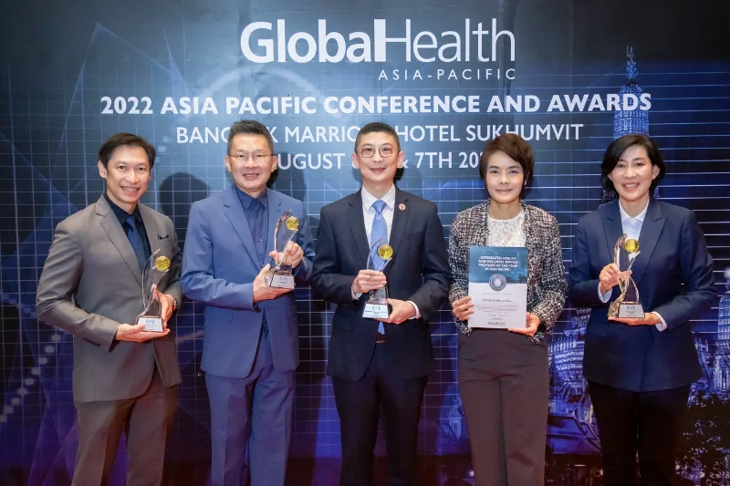 BDMS Wellness Clinic คว้า 4 รางวัล จากงาน 2022 Asia Pacific Conference and Awards  HealthServ