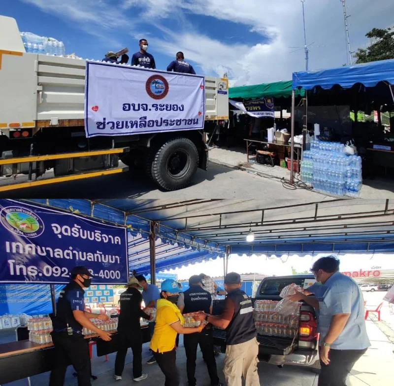 CPF ช่วยเหลือชาวระยอง-มีนบุรี ต่อเนื่อง ส่งอาหารจากใจ สู้ภัยน้ำท่วม HealthServ