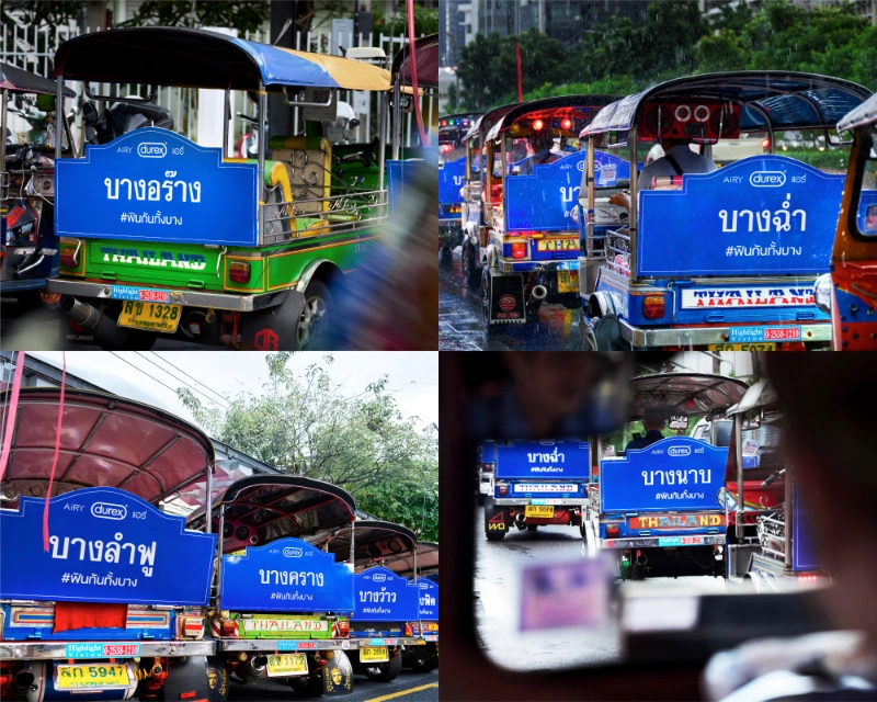 Durex ทำถึง ใช้คาราวานตุ๊กตุ๊ก โปรโมตถุงยางทั่วกรุงเทพฯ HealthServ