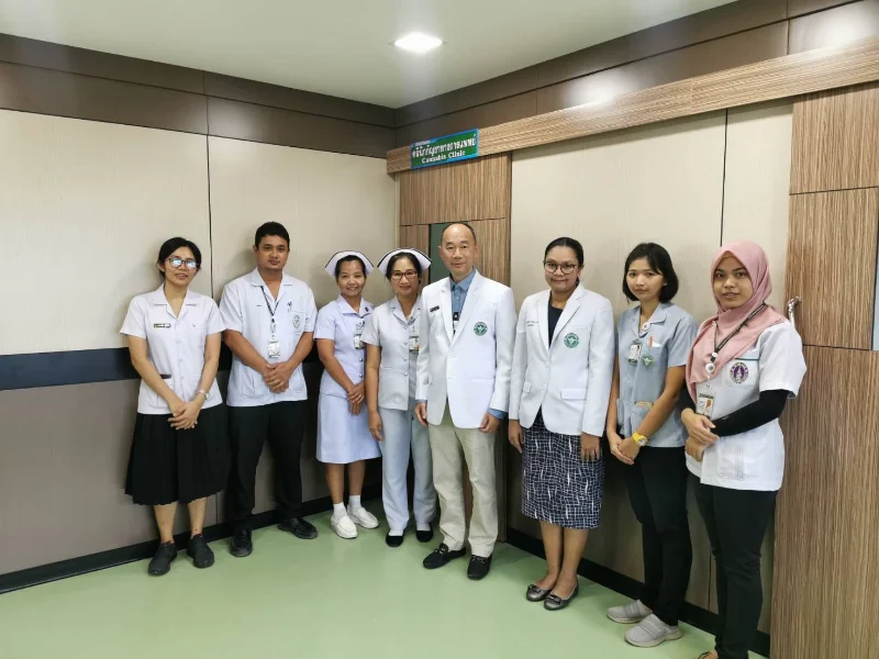 คลินิกกัญชาทางการแพทย์ โรงพยาบาลสิชล เปิดให้บริการแล้วที่ชั้น 6 แผนกแพทย์แผนไทย HealthServ