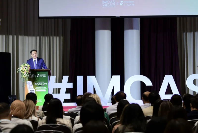 IMCAS Asia 2022 and ITCAM เวทีประชุมด้านอุตสาหกรรมเวชศาสตร์ความงาม HealthServ