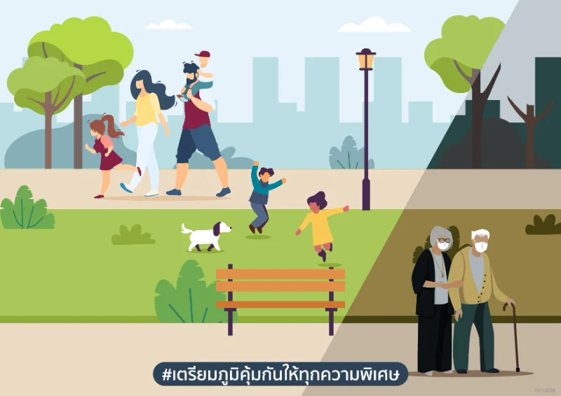 ผลสำรวจประชากรกลุ่มเสี่ยงในไทย กว่า 60% ยังได้รับผลกระทบในการใช้ชีวิตจากโควิด-19 HealthServ