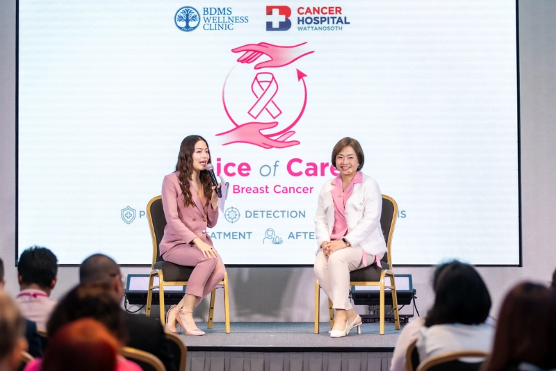 Voice of Care for Breast Cancer "เสียง" จากความใส่ใจ เพื่อผู้ป่วยมะเร็งเต้านม HealthServ