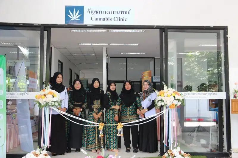เปิดบริการคลินิกกัญชาทางการแพทย์ กลุ่มงานแพทย์แผนไทย โรงพยาบาลสมเด็จพระยุพราชสายบุรี จังหวัดปัตตานี HealthServ