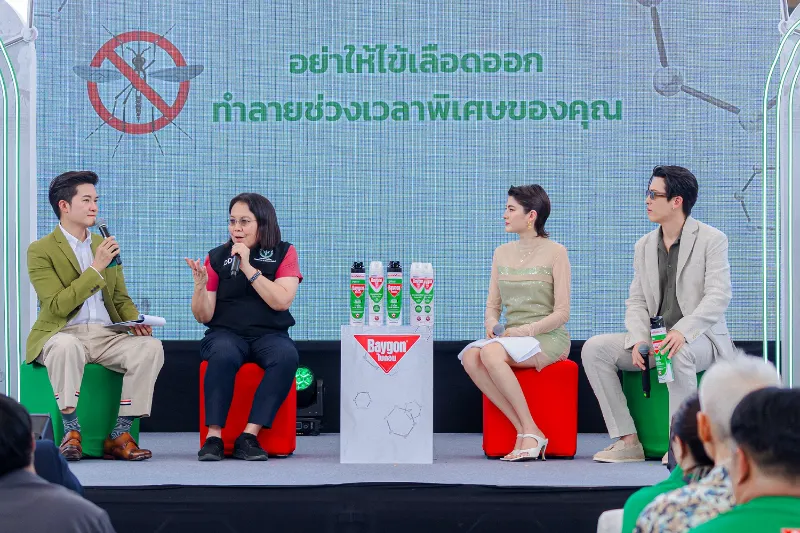 ไบกอนจับมือกรมควบคุมโรค จัดอีเว้นต์ interactive ความรู้ สู้ไข้เลือดออกในไทย HealthServ