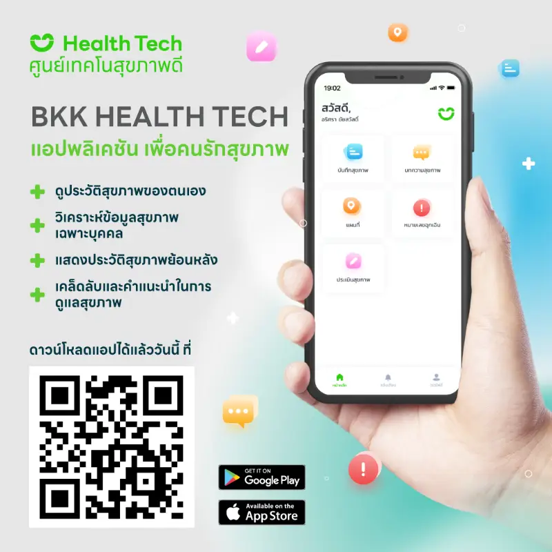 ศูนย์เทคโนสุขภาพดี Health Tech ในกรุงเทพมหานคร HealthServ