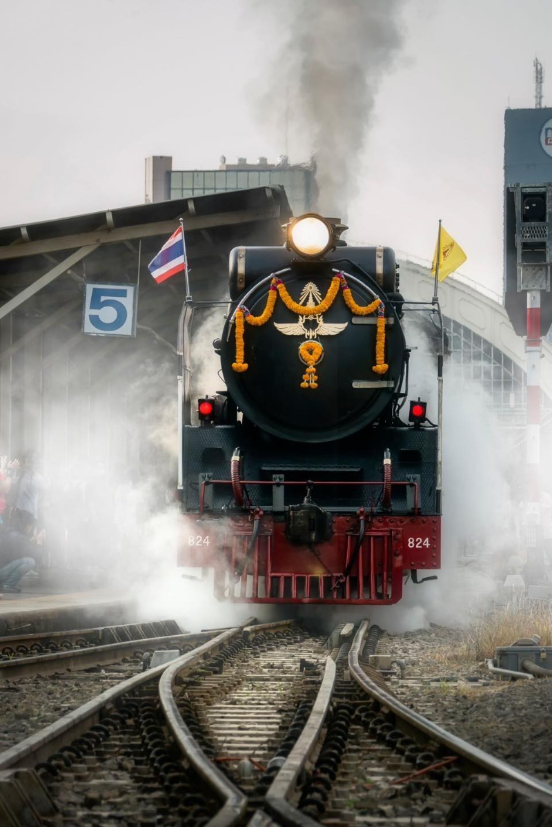 เชิญชวนนั่งรถจักรไอน้ำกรุงเทพ–อยุธยา ย้อนประวัติศาสตร์ โอกาสสถาปนารถไฟไทย 127 ปี  HealthServ
