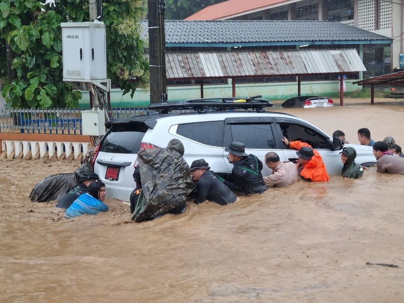 สธ.สรุปสถานการณ์ฝนตกหนัก น้ำท่วมฉับพลันใน 7 จังหวัดเหนือ HealthServ