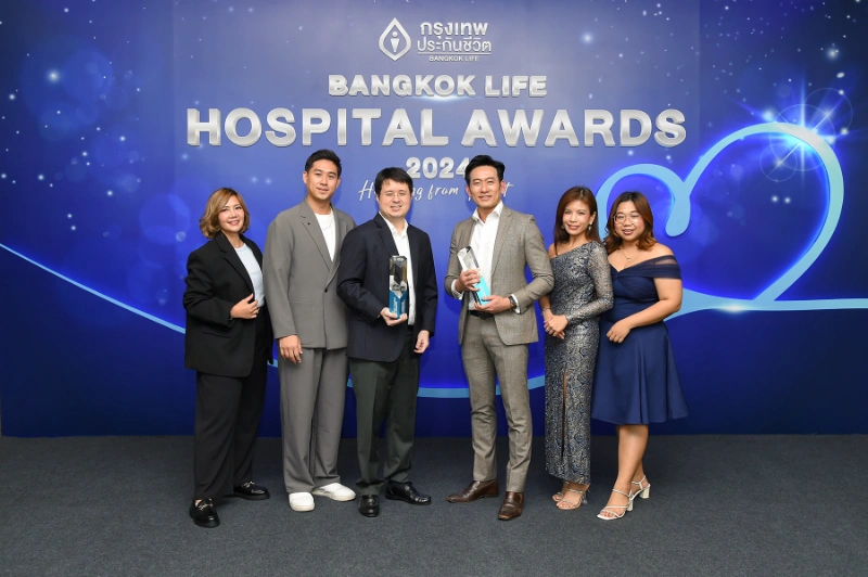 โรงพยาบาลบำรุงราษฎร์ คว้ารางวัล Bangkok Life Hospital Awards 2024 จากกรุงเทพประกันชีวิต HealthServ