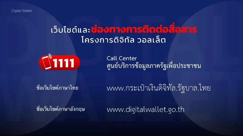 ชัดเจน โครงการดิจิทัลวอลเล็ต เริ่มลงทะเบียน 1 ส.ค.67 บนแอปทางรัฐ HealthServ