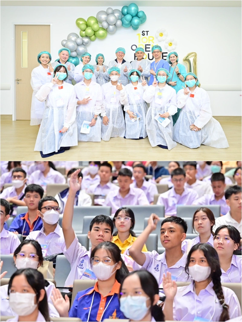 CRA Open House : เปิดคลินิก แนะแนวศึกษาต่อสายวิทยาศาสตร์สุขภาพ HealthServ